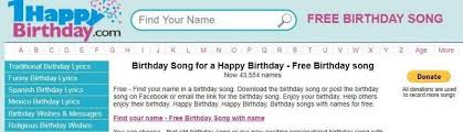 Birthday Song For Son In Hindi Mp3 Free Download 1 Happy Birthday Song 8211 Best Happy Birthday Song Mp3 Download With Your Name Birthday Songs Happy Birthday Song Birthday Songs Mp3
