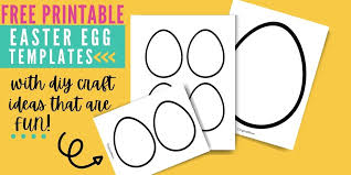 Access all ebooks, paper craft models, origami diagrams & printable origami paper $90.00 per year. Free Printable Easter Egg Template Originalmom