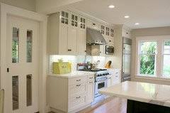 My kitchen has an 8' ceiling and is not a large room. Please Pictures Of Stacked Upper Cabs With 8ft Ceilings