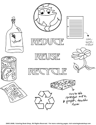 Maybe you would like to learn more about one of these? Recycling Coloring Pages For Kids Coloring Home