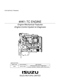 Isuzu 4jg engine service manual.pdf. Npr Manual Y Diagrama Motor Isuzu 729 4hk1 Training Pdf Internal Combustion Engine Turbocharger