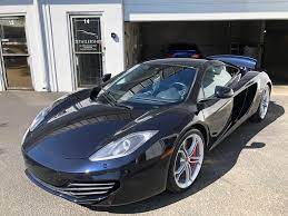 Nice colour for a nice car ;) 2012 Mclaren Mp4 12c Sapphire Black Detailership