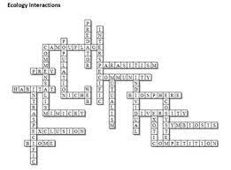 Food Web Ecology Crossword Puzzle Food Web Science Teaching Resources Crossword Puzzle