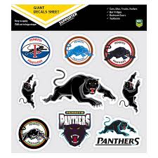 Nrl telstra premiership penrith panthers. Panther Shop Penrith Panthers Giant Logo Stickers