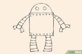 For more information and source, see on this link : 4 Cara Untuk Menggambar Robot Wikihow