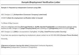 The 1099 is a form that is filled out, not a letter. 16 Employment Verification Letter Free Word Pdf Doc Formats