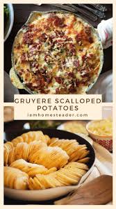 Scalloped Potatoes I Am Homesteader Recipe Scalloped Potatoes Gruyere Scalloped Potatoes Food