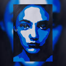 Acrylic glass painting inspired by Hunter x Hunter