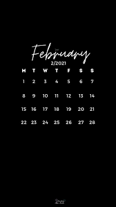All the times in the february 2021 calendar may differ when you eg live east or west in the united states. February 2021 Wallpaper Hd In 2021 February Wallpaper February Calendar Calendar Wallpaper