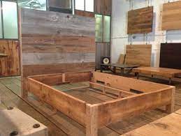 If your headboard or even your adjustable bed base doesn't come with any brackets, you can get yourself a bracket kit from the. Diy Platform Bed Frame Reclaimed Wood Headboard Attached To A Platform Bed Love Diy Ideas Diy Platform Bed Frame Diy Platform Bed Diy Wood Headboard