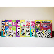 Enter a crossword puzzle answer: Crossword Filipino Tagalog Krosword Booklet Pinoy Henyo Games For The Brain Kill Boredom Shopee Philippines