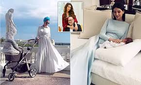 They were said to have married on june 7 last year. Russian Beauty Queen Who Married Malaysian King Reveals Photo Of Son