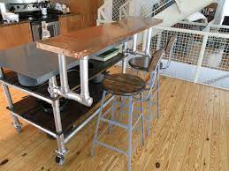 Having an island is probably the most desired feature in a new kitchen. Homemade Kitchen Island Cart On Wheels With Breakfast Bar Counter Heigh Kitchen Island On Wheels With Seating Rustic Kitchen Island Freestanding Kitchen Island