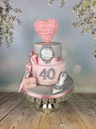 Welcome to birthday gift box's 40th birthday cake ideas! Rose Gold 40th Birthday Cake Ideas Female Novocom Top