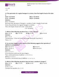 Algebraic expressions class 7 ncert book: Ncert Exemplar Solutions For Class 6 Maths Chapter 7 Algebra Available In Free Pdf Download