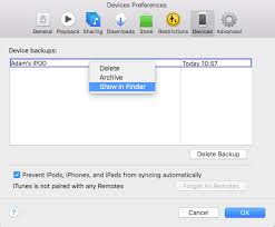 Where Are Iphone Backups Stored Find The Backup Location On Pc Mac