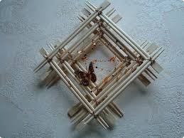 что можно сделать из палочек для суши своими руками Ramka Iz Palochek Dlya Sushi Ukrashenie Sten Svoimi Rukami Fotoramka Dekor Podelki