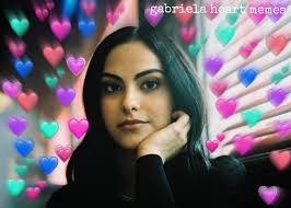 Heart Meme Da Camila Mendes Com Zoom Focal Feito Por Mim Pinterest Gabriela Lara Veronica Lodge Veronica Memes