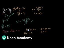 Verifying Solutions To Differential Equations Video Khan Academy