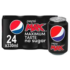 Pepsi Max 24 X 330ml Tesco Groceries