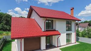 And the navy blue siding relates to nothing. Best Exterior Colors For A House With Red Roof Homenish