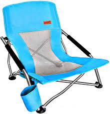 Redcamp low beach chairs folding lightweight with low/high back and headrest, po. Amazon Com Nice C Low Beach Camping Folding Chair Ultralight Backpacking Chair With Cup Holder Carry Bag Compact Heavy Duty Outdoor Camping Bbq Beach Travel Picnic Festival 1 Pack Of