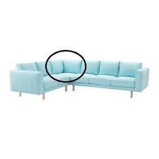 Megasofa leif 3 sitzer sofas big sofa kaufen 3 sitzer sofa. Mobel Original Ikea Couch Bezug Fur Das Norsborg 3 Er Sofa In Edum Hellblau Neu Husse Mobel Wohnen