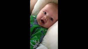 Newborn Attempts To Speak And Says I Love You Youtube