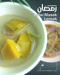 Sangat cocok dijadikan pelengkap nasi dan lauk saat makan bersama dengan keluarga dirumah. Resepi Labu Masak Lemak Putih Paling Senang Blog Sihatimerahjambu