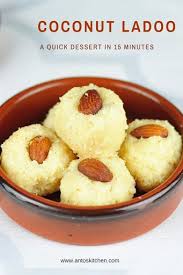 Coconut Ladoo With Condensed Milk In 15 Mins Anto S Kitchen Recipe Easy Indian Dessert Indian Desserts Coconut Recipes