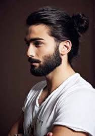Toplu Erkek Sac Modelleri 2015 Erkek Sac Toplama Modelleri Long Hair Styles Men Man Bun Hairstyles Hair And Beard Styles