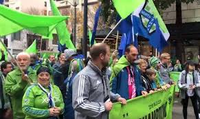 Последние твиты от sounders fans england⭐⭐ (@fanssounders). Coach Brian Schmetzer At Sounders Parade Overcome With Pride For Seattle