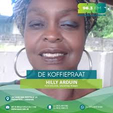 Dinsdag 26 April 2022 in ons actualiteitenprogramma De Koffiepraat... Hilly  Arduin, Psycholoog- Stichting Rumas & Emmy Hart, directeur Stichting Rumas  Onderwerp: Moederdag project Rumas voor vrouwen uit Inheemse dorpen.  Tijd:8.00-9.00 Reageer tussendoor