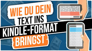 Wie Du Dein Text Ins Kindle Format Bringst Ebook Konvertieren Tutorial Youtube