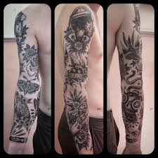 American Traditional Tattoo Sleeve Black And Grey Tumblr Nq4x0wxoxh1r29quxo1 500 Jpg 500 500 Traditional Tattoo Sleeve Tattoo Sleeve Designs Sleeve Tattoos