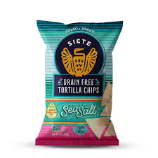 These should have been named tortilla chips: Grain Free Gluten Free Vegan Sea Salt Tortilla Chips Siete Foods