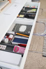 Office Organization Ideas And Minimalist Checklist Organized Desk Drawers Desk Drawer Organisation Desk Organization Ikea