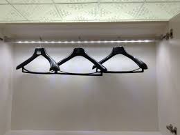 Led Wardrobe Light Hanger Rod Led Light Built In Two Pir Sensor Switch It Can Switch On Automatically W Led Cabinet Lighting Light Hanger Wardrobe Lighting