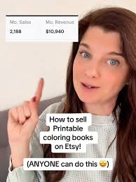 Selling Printable Coloring Books