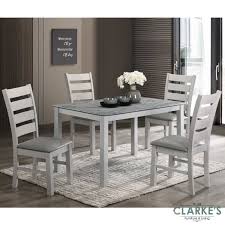 Table and 4 chairs, acacia black/sporda dark grey. Alicante Dining Table Set Table And 4 Chairs Clarkes Bailieborough