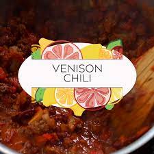 Venison Chili Culinary Hill Video Recipe Video Venison Recipes Deer Meat Recipes Venison Chili Recipe