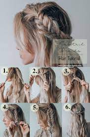 How To Fishtail Braids Christine Marie Messy Short Hair Fish Tail Braid Hair Styles