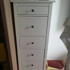 Ikea hemnes 6 drawer tall dresser £40 in good condition apart from the strips which need to be glued back on and one of the drawer bottom losing shape. Ikea Chest Of 5 Drawers Hemnes