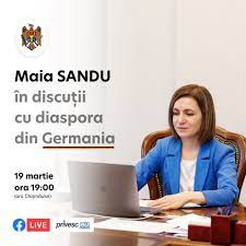 Moldova în republica federală germania (gotlandstrasse 16, 10439 berlin). Maia Sandu Dragi Moldoveni StabiliÈ›i In Germania VÄƒ FeÑ˜sbuk