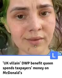 Ebony Wood, 26, openly declared her enjoyment of 'loves living off  taxpayers' money'