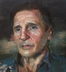 Portrait of the Actor Liam Neeson by...