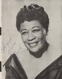 Ella Fitzgerald Signed Program