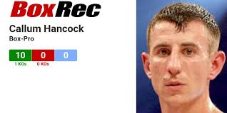 BoxRec: Callum Hancock