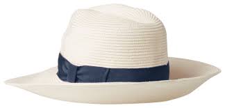 Gottex Women S Alhambra Lightweight Packable Fedora Sun Hat Rated White Navy One Size At Amazon Women S Clothing Store Sun Hats Gottex Fedora