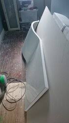 In this project you will learn all about the advantages and disadvantages of acrylic baths, how acrylic baths are made. Diy Again Fitting Curved Acrylic Bath Panel Cyclechat Cycling Forum